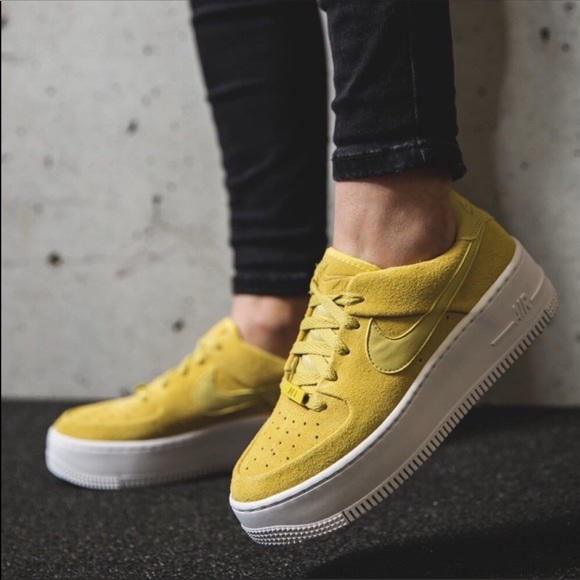 air force 1 mustard suede